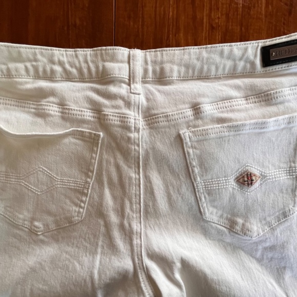 NWOT RED Jeans NYC White Skinny Jeans - Picture 11 of 12